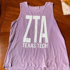 ZTA tank top comfort colors